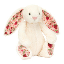 Jellycat Cream Blossom Berry Bunny Plush Toy