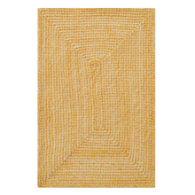 Apricot Orbit Hand-Woven Indoor/Outdoor Rug