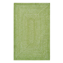 Green Orbit Hand-Woven Indoor/Outdoor Rug