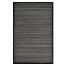 Charcoal & Black Signature Hand-Woven Rug
