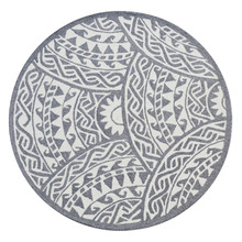 Ariel Hand-Tufted Wool Round Rug