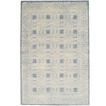 Grey Newcastle Hand-Tufted Wool-Blend Rug