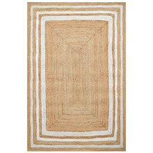 Natural Ivory Fiji Hand-Woven Jute Rug