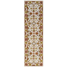 Ivory & Cream Kashan Wool-Blend Runner