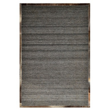 Charcoal & Brown Signature Hand-Woven Rug