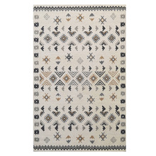 Coral Hand-Tufted Wool Rug