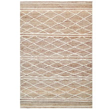 Natural Andes Hand-Woven Wool & Jute Rug