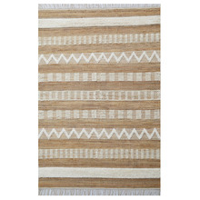 Andes Hand-Woven Wool & Jute Rug