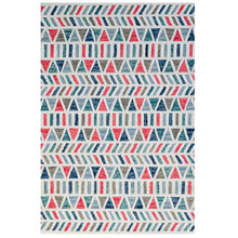Triangle Hand-Tufted Wool Rug