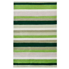 Green Xylo Hand-Tufted Wool Rug