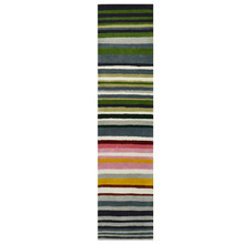 Striped Hand-Tufted Wool Runner