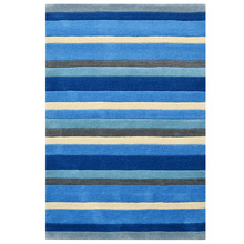 Blue Xylo Hand-Tufted Wool Rug