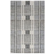 Ivory Bushra Hand-Woven Wool Rug