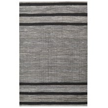 Charcoal Lima Hand-Woven Wool & Jute Rug