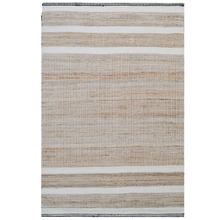Natural Lima Hand-Woven Wool & Jute Rug