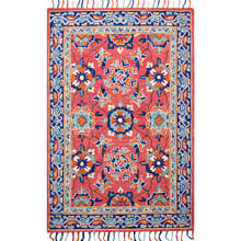 Light Pink Lyon Hand-Tufted Wool Rug