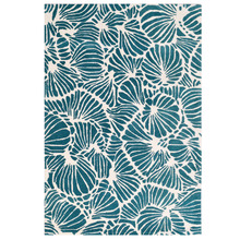 Teal Jessica Hand-Tufted Wool Rug
