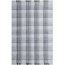 Ivory & Ash Grey Legend Flat-Woven Rug