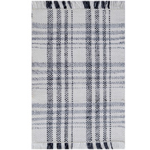 Ivory & Ash Grey Legend Flat-Woven Rug