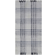 Ivory & Ash Grey Legend Flat-Woven Rug