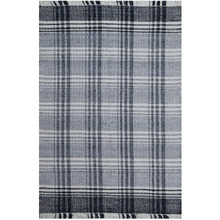 Charcoal Legend Flat-Woven Rug