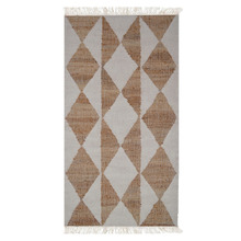 Natural Toulon Hand-Woven Wool & Jute Rug