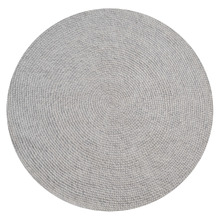 Orbit Hand-Woven Indoor/Outdoor Round Rug