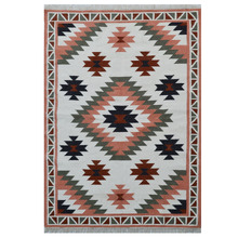 Himalaya Flat-Woven Wool Rug