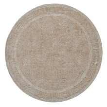 Rust Sissel Hand-Tufted Wool Round Rug