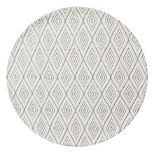 Audley Flat-Woven Wool Round Rug