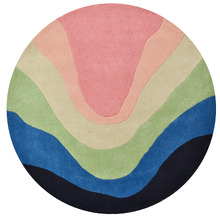 Jase Hand-Tufted Wool Round Rug