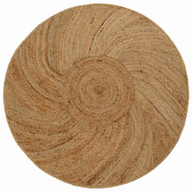 Natural Carissa Hand-Woven Jute Rug
