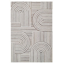 Natural Palmyra Hand-Woven Wool Rug