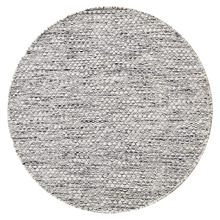 Garry Hand-Woven Wool Round Rug
