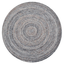 Pebble Shiloh Braided Indoor/Outdoor Round Rug