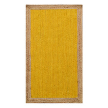 Gold George Braided Jute Rug