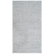 Silver Zilla Hand-Woven Wool Rug