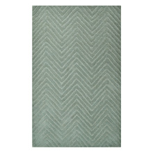 Sea Green Chloe Hand-Woven Wool Rug
