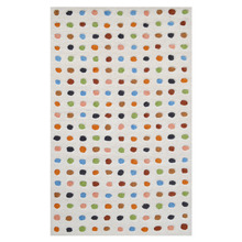 Penny Dot Multicolour Hand-Tufted Wool Rug