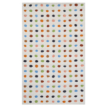 Penny Dot Multicolour Hand-Tufted Wool Runner