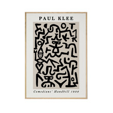 Comedians' Handbill Printed Wall Art