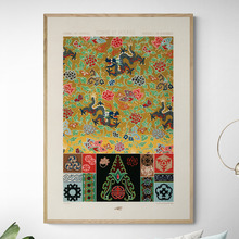 Japanese Pattern Printed Wall Art