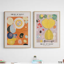 2 Piece Hilma af Klint Printed Wall Art Set
