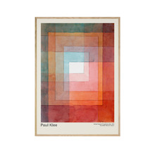 White Framed Polyphonically Printed Wall Art