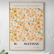 Yellow Flowers Printed Wall Art