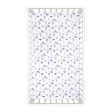 Little Gem Bloom Cotton Cot Fitted Sheet