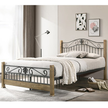 Stanton Rubberwood Platform Bed
