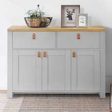 Natural & Light Grey Leiv Buffet