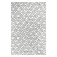 Grey Eliyahu Wool & Viscose Rug