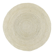 Beige Mikey Jute Round Rug